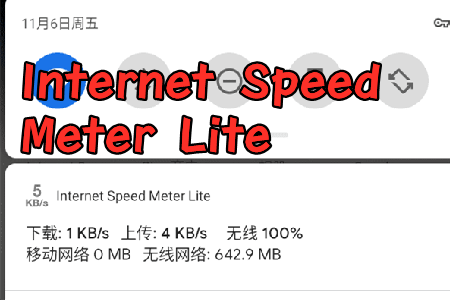 Internet Speed Meter Lite֪ͨٲapp