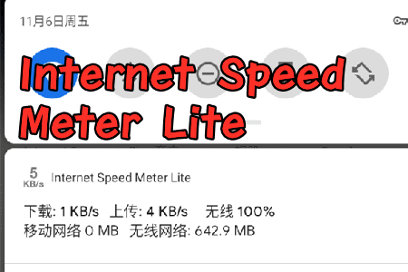 Internet Speed Meter Lite֪ͨھW(wng)ٲapp