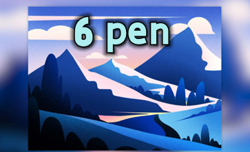6 pen