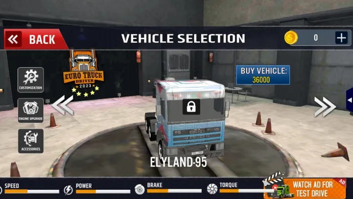 越野欧元卡车司机货运