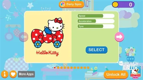 凯蒂猫赛车冒险22025最新版本 凯蒂猫赛车冒险22025最新版本