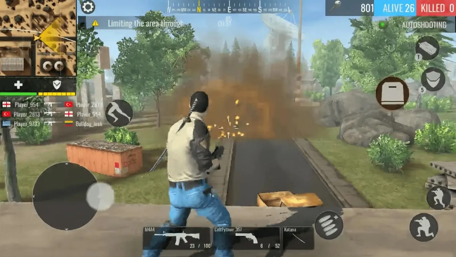 竞技场突袭(射击生存游戏)截图2