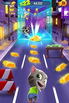 汤姆猫跑酷OUTFiT7春节(跑酷手游玩法多)截图3