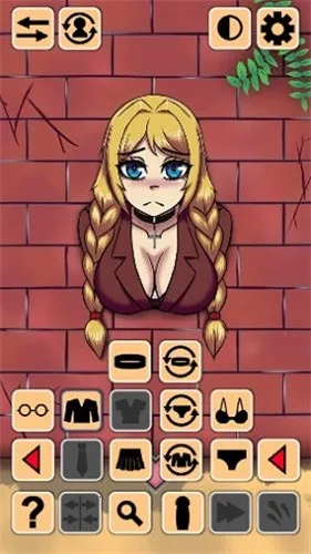 卡在墙上的女孩2(休闲解谜游戏)截图2