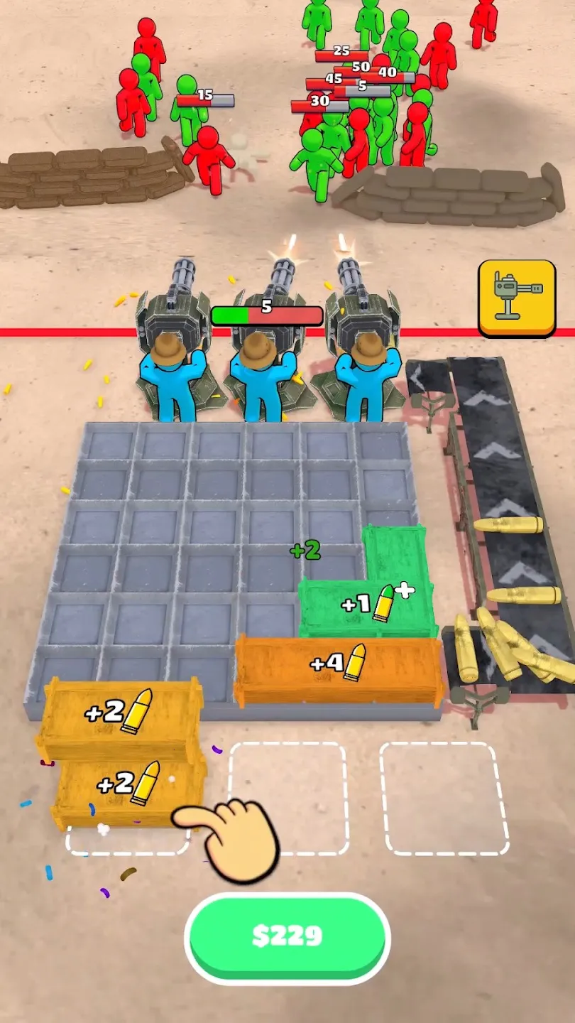 弹药狂热:塔炮防御(末日塔防游戏)截图0