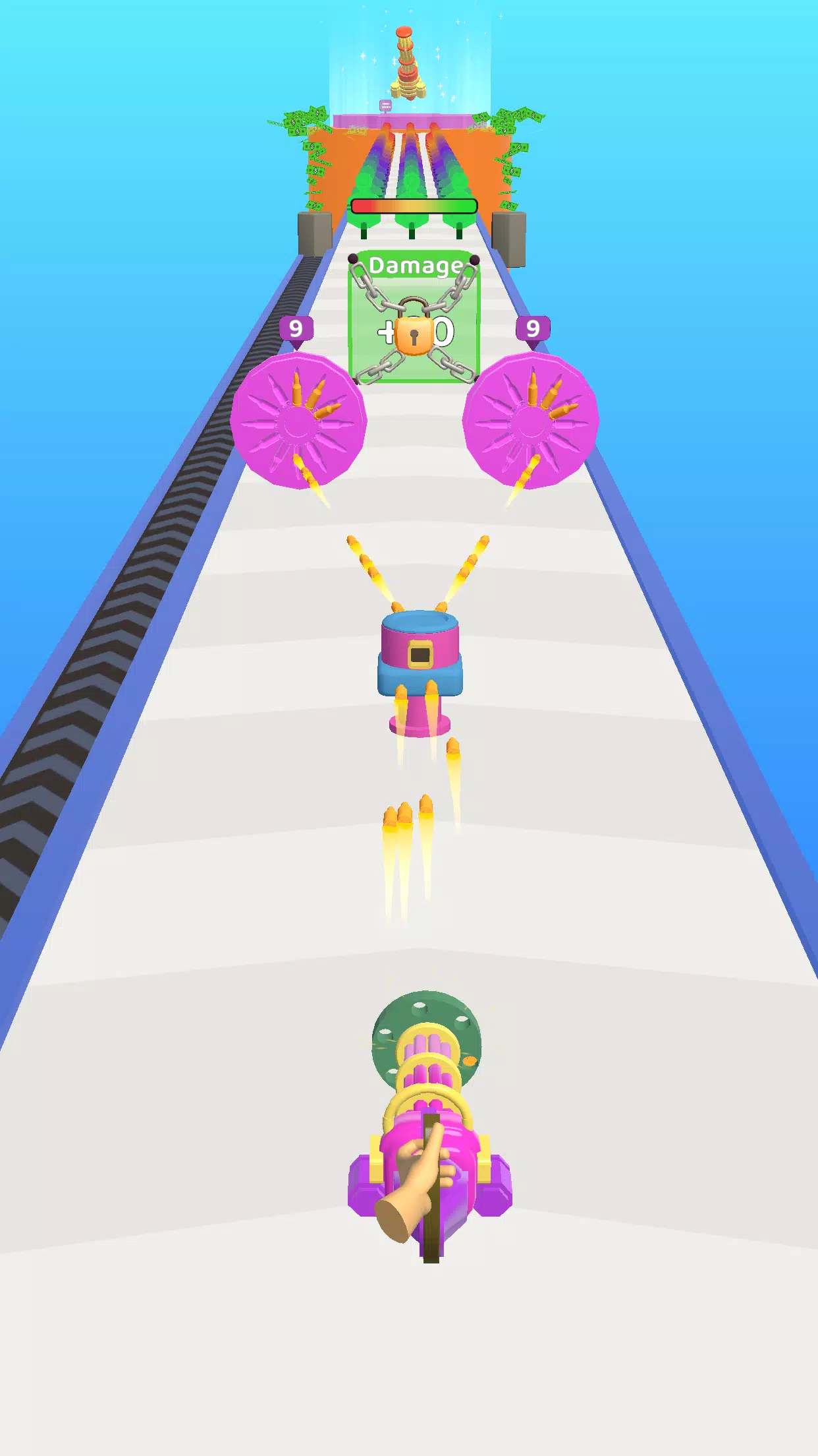 机枪狂奔(跑酷射击游戏)截图0