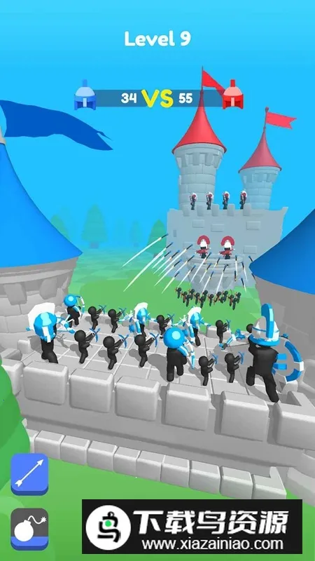 Merge Archers融合弓箭手城堡防卫战(火柴人射箭游戏) Merge Archers融合弓箭手城堡防卫战(火柴人射箭游戏)