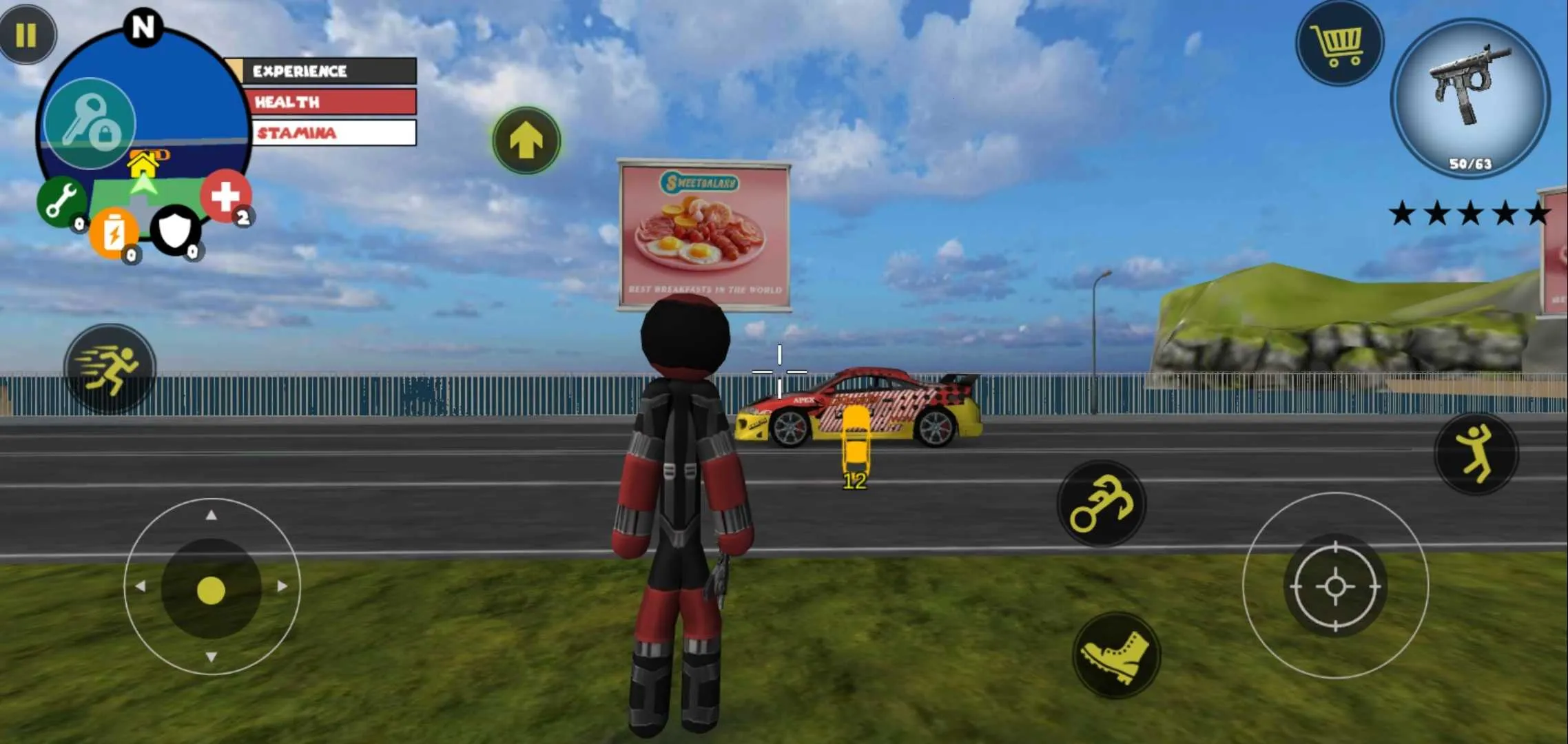 火柴人绳索英雄1 火柴人绳索英雄1