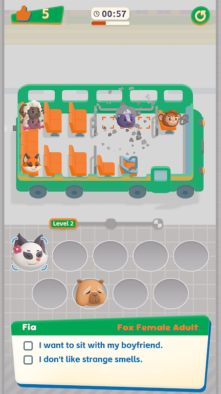 爪子放在座位上安卓版手机版截图2