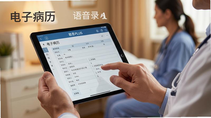 ��д��ͷչʾһλҽ����ƽ�������ʹ�ôȶ�PLUS����˽�������¼�벡���ĳ�����������ʾ�Žṹ���ĵ��Ӳ��������������黯�����һ�����ܰרҵ��������ͣ����дʵ��ϸ��չ�ֲ�������ԣ����ʸ��壬�޶������Ԫ�أ����ֱ�ע