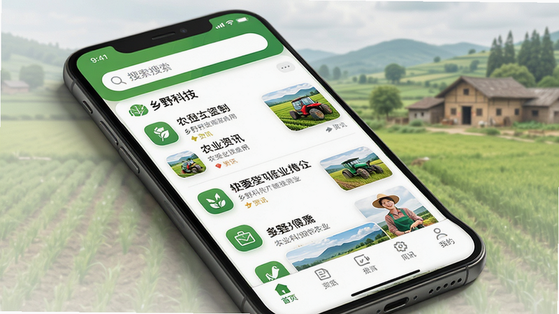 ����Ϊ�ֻ���Ļ��ʾ��Ұ�Ƽ�Ӧ�ý��棬����������Ϊ�������������в���Ѷ�б��͵ײ����������Ű��������򣬷���ִ���Լ�Ҵ��������Ȼ��ɫ����ϸ�ڰ�����������±���ͼ��͸�����ͼ������4k���壬�ɾ��޶���Ԫ�أ��������ݰ���