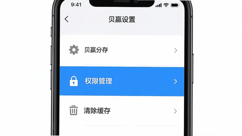����Ϊ�ֻ���Ļ��ʾ��Ӯ����APP�ġ����á�ҳ�棬����Ϊ�б���ʽ��������ʾ��Ȩ�޹������롰������桱ѡ�����Ϊ��ɫ��Լ�磬�Ű�������ϸ�ڰ�������ͼ��������Ͱͼ�꣬���ʸ��壬�ɾ������֡�Ȩ�޹������Ӵ�
