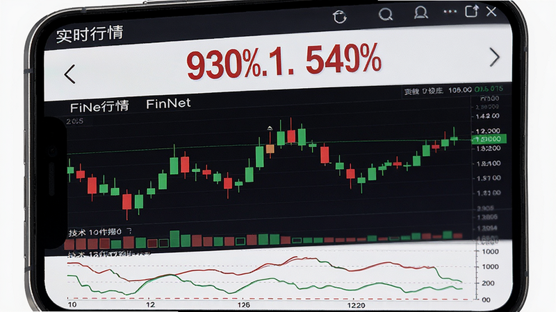 FinNet ʵʱ�����ؽ��棬�ֻ���Ļ��ʾ����K������ͼ������Ϊʵʱ�۸���֣��ײ�Ϊ����ָ��ָ����������Ϊ�ֻ����棬���ֽ��գ����רҵ�Ͻ���ϸ��չʾ����ˢ�¶�̬�����廭�ʣ�������Ԫ�أ����ְ���