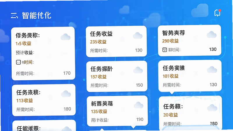 ����Ϊ�Ƹ�ҵAPP�ġ������Ƽ������ܽ��棬����Ϊ�ٲ���ʽ����Ƭ��ÿ�ſ�Ƭ��ʾ�������ơ�Ԥ�����������ʱ�䣬���Ƽ���ǿ����ɫ���䱳����ϸ�����������ʸߣ��ɾ�������