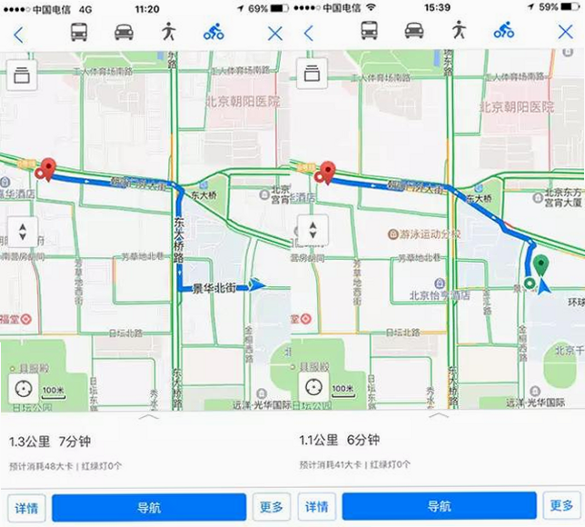 骑行导航 vs 驾车导航 区别详解