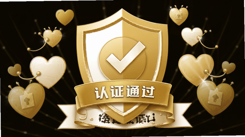 ����Ϊ��֤����ͼ�꣬���־��У���Χ�����Ŷ��ƺͰ���Ԫ�أ��Ű��࣬������θ�ǿ����ɫ���ɫ���䣻ϸ��չʾ����֤ͨ�������������������������ұ���
