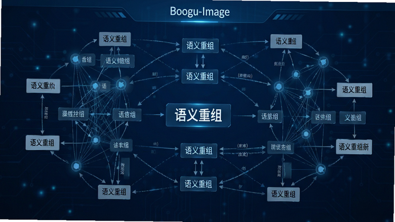 Boogu-Image: ����Ϊ����������ӻ�ͼ�������ֳ�������ڵ�����ͼ���Ű�Գ�ƽ�⣬���Ϊ����ɫ�Ƽ�������ϸ��չʾ���ֿ�֮�����������ߺ�ת����ͷ������ϸ�壬�ɾ����޶���Ԫ�أ����ֱ�ǩ���������顱