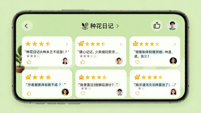 չʾ���ֻ��ռǡ�APP�û�������������ͼ������Ϊ����������ۺ������������֣��������룬����Ϊǳ��ɫ�����������棬ϸ�ڰ�������ͼ����û�ͷ�񣬻����������ɾ��޸�����Ϣ