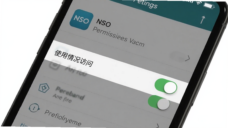 主体为手机设置界面截图,显示