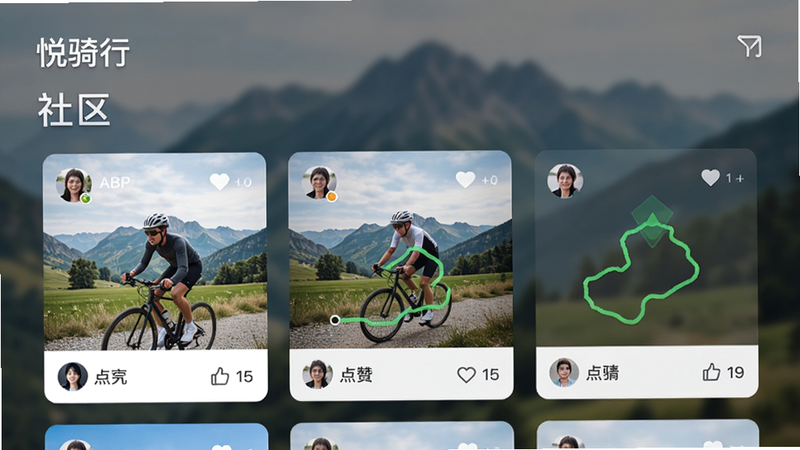 �������С�APP������ҳ�棬��ʾ�û�������������Ƭ�͹켣��Ƭ����Ƭ����ͷ���ǳƺ͵�������������ģ����ɽ����Ƭ�����沼�����룬���壬�罻���