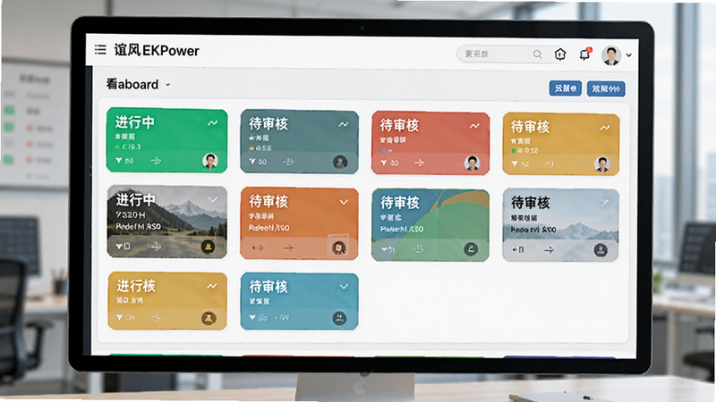 ���EKPower ����Э�����ܽ��棬չʾ������ͼ��������ͬ״̬������Ƭ����'������'��'�����'��ɫ���������������룬���ָ�ЧЭ����Χ�����壬רҵ������
