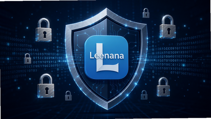 Leenana ��˽��������ͼ������ͼ������� Leenana Ӧ��ͼ�꣬��Χ�����η�������ܴ�����������������������ȫ�����Σ�����ϸ��