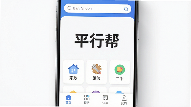 ����չʾ��ƽ�а��׿Ӧ����ҳ���棬����Ϊ������������ײ����������Ű�������࣬���Ϊ�ִ���ƽ��UI��ƣ�ϸ�ڰ���������������ά�ޡ��������֡��Ⱥ��Ĺ���ͼ�꣬���֡�ƽ�а��Ŀ���У����ʸ��壬�ɾ����޶���Ԫ�أ���ɫ��������͹�Ӱ