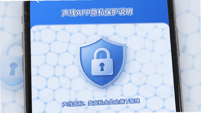 ����APP����˽����˵��ҳ�棬չʾ����ͼ�������ͼ����������ȫ����˽�������࣬��ɫ��Ϊ�����������θУ��������ͼ