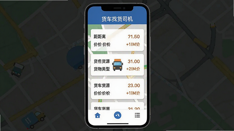 ����Ϊ�ֻ���Ļ���棬��ʾ��ͼ�����ͼ�겼�֣�����������д