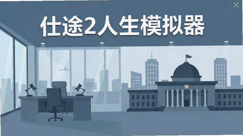 游戏主界面展示,标题文字