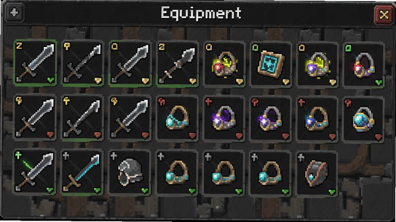 ����ΪVoidpet Dungeonװ���������棬��������״չʾ������������Ʒ�����Ϊ��ҵ���ط磬ϸ�ڰ���װ��Ʒ�ʹ�Ч������ϸ�壬�ɾ����ڵ������ֱ�ע