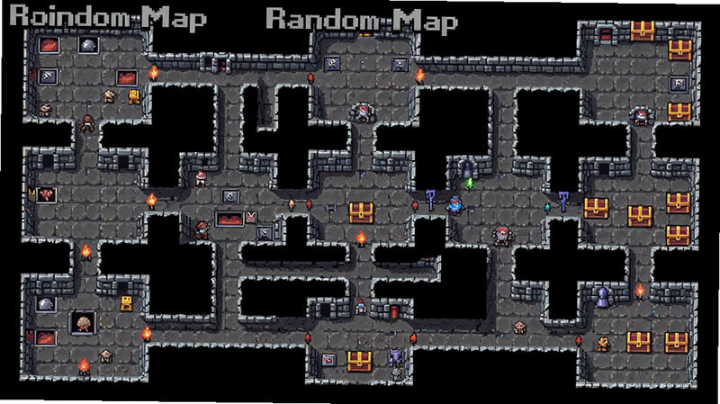 ����ΪVoidpet Dungeon���ε�ͼԤ��ͼ������չʾ���ӵ��Թ�ͨ���뷿�����ӣ����Ϊ�������ط磬ϸ�ڰ�������ͼ���뱦���ǣ������������ɾ��ޱ������ң����ֱ�ע