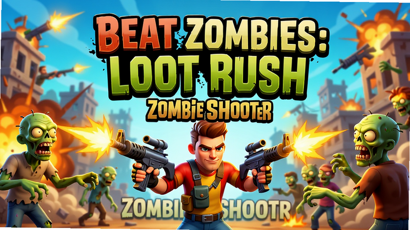 ������Beat Zombies: Loot Rush��Ϸ�����Ӿ����������ֲ������ĶԳ�ʽ���Ű���գ����Ϊɫ�����޵Ŀ�ͨ3D��Ⱦ��ϸ�ڷḻ�����ʸ��壬�ɾ��޶���Ԫ�أ��������ݰ���