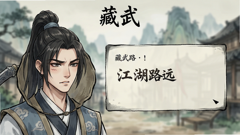 ����Ϊ�����䡷����Ի����棬��������ɫͷ���Ҳ�Ի����Ű��࣬���Ϊ�������磬ϸ�ڰ�����ɫ�����뱳���黯�����ʸ��壬�ɾ����޶���Ԫ�أ�����