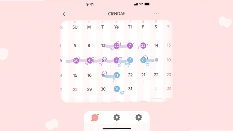 ����С��APP������ȫ��չʾ��ǳ��ɫ������������ʾ������ͼ��������ɫ�¾����ڱ�Ǻ���ɫ�����ձ�ǣ������м���״̬�����ײ�Ϊ������Ҫ����ͼ�꣬������������ͣ�UI��Ʊ�ƽ����������Ⱦ���޶���Ԫ��