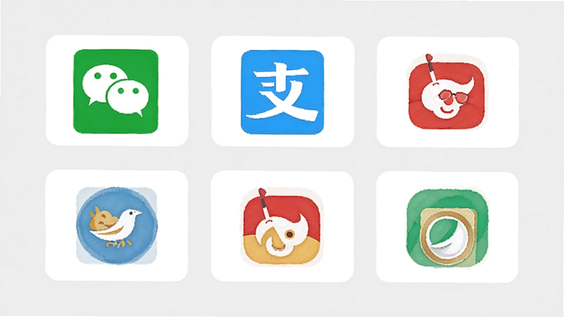 支付界面展示多种支付图标,包括微信、支付宝等,背景为浅灰色,布局整齐,排版清晰,风格现代简洁,细节明确,画质高清,干净无多余元素