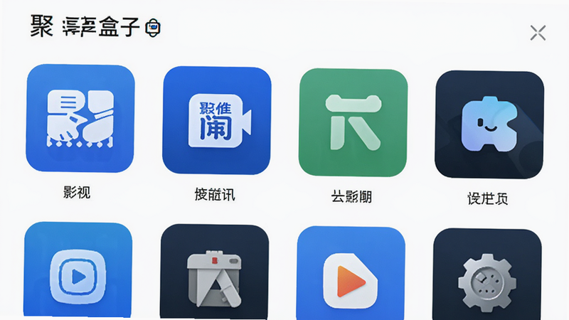 ����Ϊ��������APP����Դ����ҳ�棬���ֳ�������״ͼ�����У��Ű��������������Ƽ�����ɫ����ϸ��չʾӰ�ӡ���Ѷ�����ߵȷ���ͼ�꣬���������������ɾ�������������Ԫ��