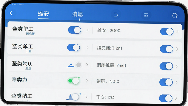 ����Ϊ���۰���APP����Ϣ�������ý��棬����Ϊ�б���ʽ���Ű�������ؿؼ������ѡ����Ϊ�Ƽ�����ɫ����ϸ����ʾ�����ı�ǩ������״ָ̬ʾ������ϸ�壬�ɾ����޶���Ԫ��