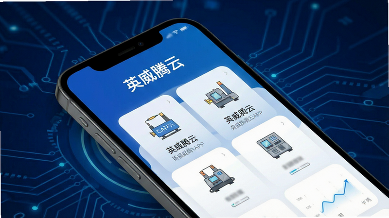 һ��չʾӢ������APP�����UI���ͼ������Ϊ�ֻ���Ļ������Ϊ����ɫ�Ƽ��磬��Ļ����ʾ��Ӣ�����ơ������������ҵ�豸ͼ�꣬�������࣬�Ű�����������ִ���Լ��ϸ�ڷḻ�����ʸ��壬�ɾ��޶���Ԫ��