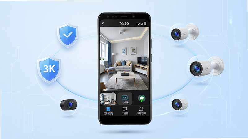 ����Ϊ���ƶ��ֻ����Ҽ�ء�App�ĸ������չʾͼ������Ϊ�ɾ���ǳ��ɫ����Ƽ��磬��������һ����׿�����ֻ�����Ļ������ʾʵʱ��ػ��漰�ײ����ܲ˵���ʵʱԤ�����ƻطš���Ϣ֪ͨ������Χ������������ȫ�Ķ���ͼ��͸�������ͷͼ�꣬�Ű���жԳƣ�����ִ���Լ��ϸ�ھ��£�����8k���޶���Ԫ�أ��ɾ�����