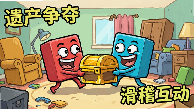 ���������ھӽ�ɫ��������һ�������ӣ���Χ�ǻ��ҵķ��䲼�֣��Ҿ����ҡ������Χ������Ĭ������ϲ��ɫ�ʡ����Ͻ������֡��Ų����ᡱ�����½������֡�������������������á����Ϊ��ͨ�廭��ɫ�����ޣ���������������������������������Ԫ�ء�
