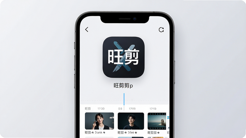 一张展示手机屏幕界面的概念图,主体为名为