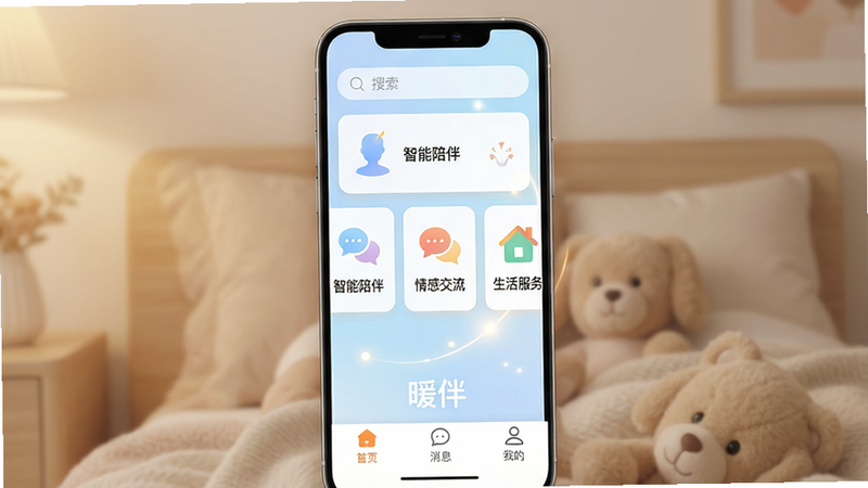 һ�Ÿ����ֻ�Ӧ�ý���չʾͼ������Ϊů��APP��ҳ������Ϊ��͵ĵ���ɫ���䣬����������������ʾ���������в�չʾ��������顱������н�����������������������Ĺ��ܿ�Ƭ��ͼ����Ƽ�Լ�ִ����ײ�������������ҳ����Ϣ���ҵ�����ѡ������ܰ������ϸ�ڴ���΢��Ч�������ʸ��壬�ɾ��޶���Ԫ�أ�����������ʾ��ů�顱Ʒ�Ʊ�ʶ