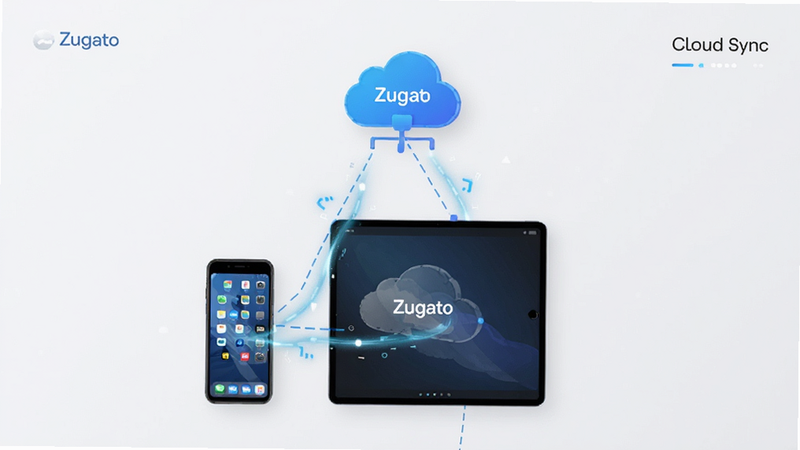 չʾ Zugato ���ͬ������ĳ���ͼ������Ϊһ���ֻ���һ̨ƽ���һ���ƶ˷�����ͼ���໥���ӣ����ֳ��������ȶ��ṹ���Ű�ƽ�⣬���Ϊ���¼�Լ��ϸ�ڴ�������ͬ���Ĺ�Ч�������񣬻���ϸ�壬�ɾ�������������ʾ 