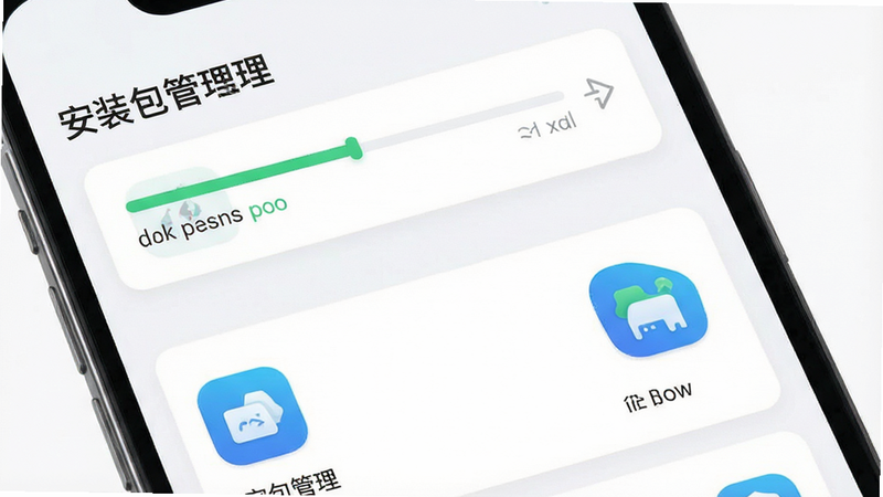 һ�Ÿ�����ֻ���Ļ��ͼ������չʾ����װ��������APP�������棬����Ϊ���Ŀ�Ƭʽ�б����Ű����룬���Ϊ�ִ���ƽ��UI��ϸ����ʾɨ����������ѷ��ֵ�Ӧ��ͼ�꣬����4k���ɾ����޶���Ԫ�أ��������������ɼ�����װ��������