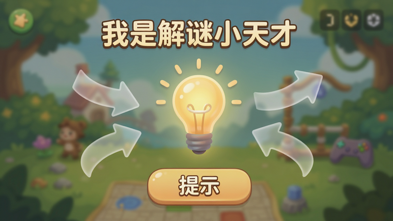 ����Ϊ�����ǽ���С��š���ʾ���棬��ʾһ������ĵ���ͼ��Ͱ�͸���Ľ���������ͷ�����־��У�����Ϊģ������Ϸ�����������ܰ�Ѻã�ϸ����ʾ��ʾ����ʣ�࣬������ͣ��ɾ��޶���Ԫ�أ����֡���ʾ��λ�ڰ�ť��