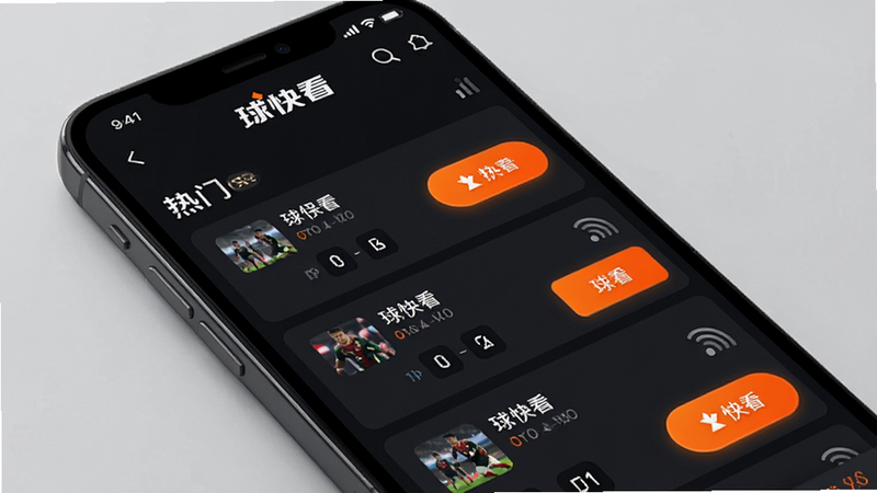 ����Ϊ�ֻ���Ļ��ʾ��쿴APP���棬��������չʾ�������������б����Ű������ɫģʽ�������������ɫ��ť������ִ���Լ�Ƽ��У�ϸ�ڰ���ʵʱ�ȷ�ͼ��͸����źű�ʶ������4k���壬�ɾ����޶���Ԫ�أ����ְ���