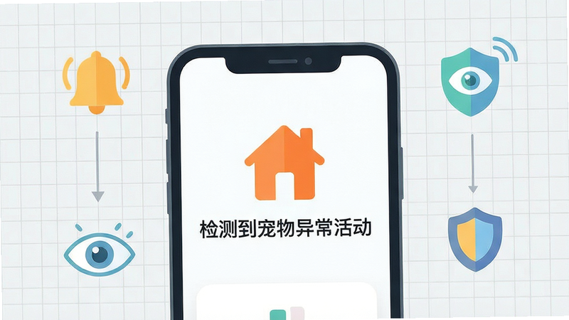 һ����ƽ����Ƶ���Ϣͼ����չʾ�ֻ��յ�֪ͨ�Ľ��档֪ͨͼ����һ����ɫ��С���ӣ�������ʾ����⵽�����쳣�����������ǳ��ɫ������ֽ����ΧƯ���ż����򵥵�ͼ�꣬���������۾������ƣ����������Ͱ�ȫ�����Ϊ�ִ�UI��ƣ�ɫ�����£���������������ʸ��ͼ���������࣬�޸��ӱ�����ͻ�����ܾ�������