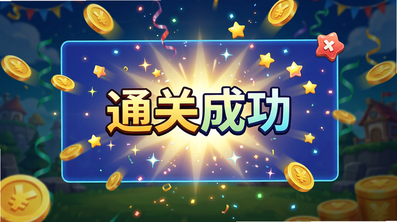 ����Ϊ��Ϸʤ��������棬����Ϊ���е������Ű��ࡣ���Ϊ��ף��Ч��ϸ�ڰ�����ҷ�ɢ��������˸�����ʸ��壬ɫ�����������֡�ͨ�سɹ�����Ŀ��������������Ϣ��