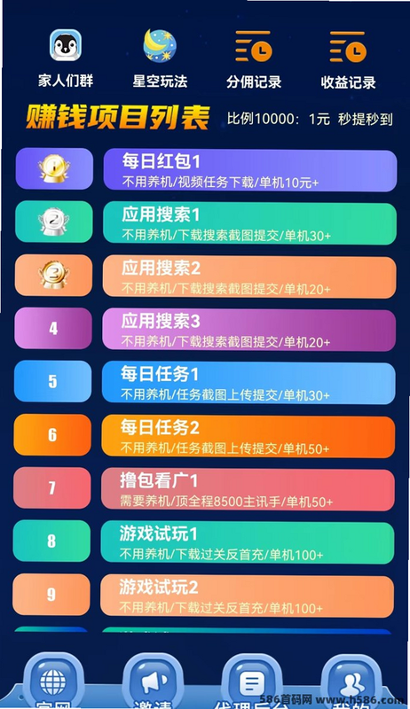 副业星球 安卓版 项目更新 实时动态